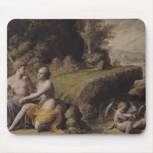 Mythological Scene Mouse Pad (Front)
