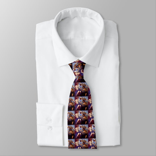 Mythological Venus Necktie (Tied)