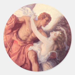 Mythology Classic Round Sticker