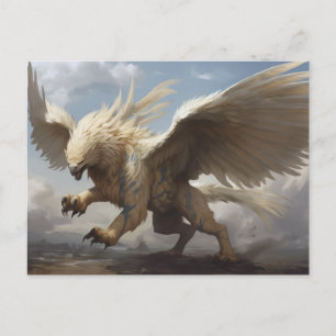 Mythology Griffin Gryphon Postcard