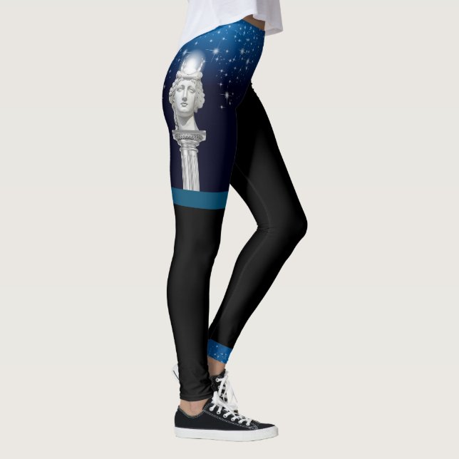 Mythology pants, spiritual goddess god leggings (Right)