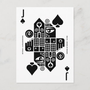 Mythos Belus Jack of Spades Postcard