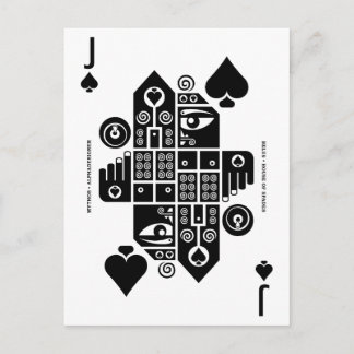 Mythos Belus Jack of Spades Postcard