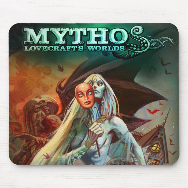 Mythos Lovecraft's Worlds mouse pad (Front)