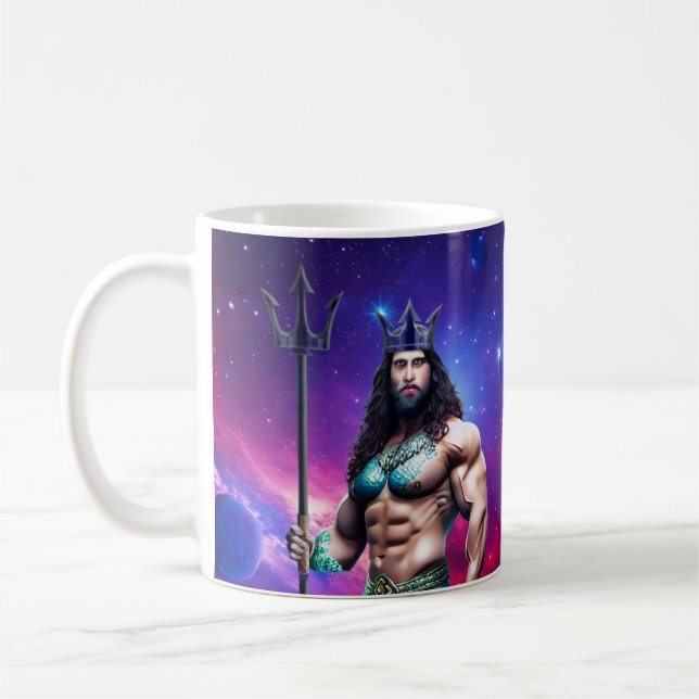 Myths & Legends: Poseidon Coffee Mug (Left)