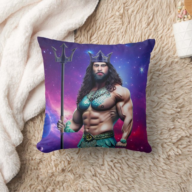 Myths & Legends: Poseidon Cushion (Blanket)