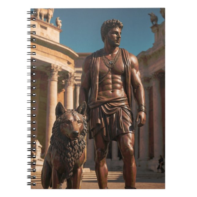 Myths & Legends: Romulus and Remus Notebook (Front)