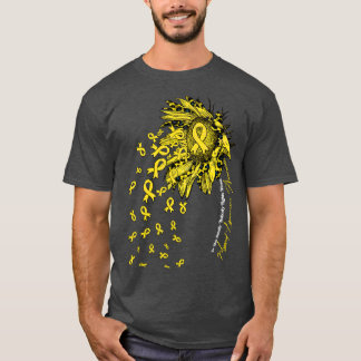 Myxoid Liposarcoma Awareness sunflower nobody figh T-Shirt