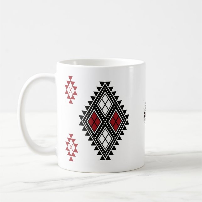 M'zab pattern coffee mug (Left)