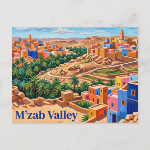 M'zab Valley Algeria Postcard