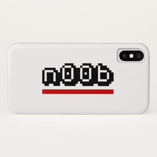 n00b Case-Mate iPhone case (Back (Horizontal))
