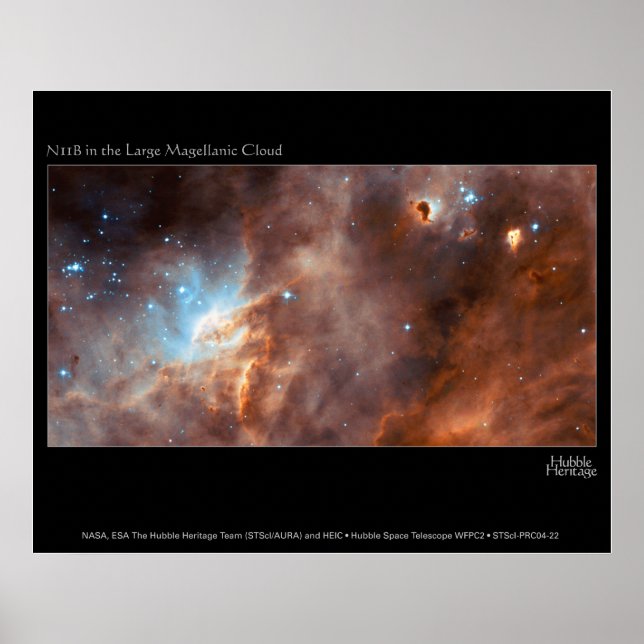 N11BInTheLargeMagellanicCloud-2004 Poster (Front)