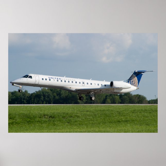 N13958 ERJ-145LR POSTER (Front)