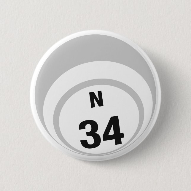 N34 Bingo Ball button (Front)