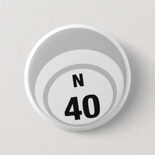 N40 Bingo Ball button