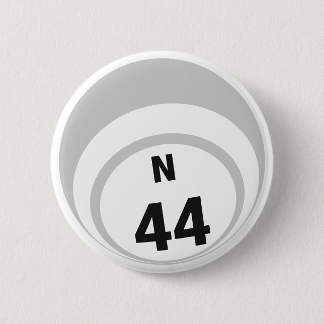N44 Bingo Ball button (Front)