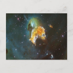 N63A Lady of the night sky Postcard