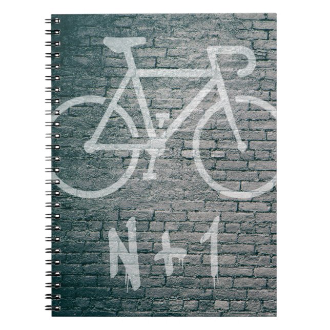 N+1 Bike Graffiti Notebook (Front)