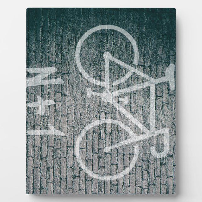 N+1 Bike Graffiti Plaque (Front)