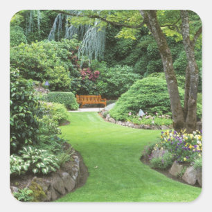 N.A., Canada, British Columbia, Vancouver 4 Square Sticker