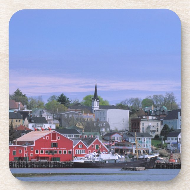 N.A. Canada, Nova Scotia. A view of Lunenburg, a Coaster (Front)