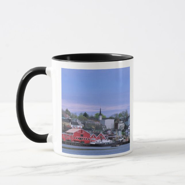 N.A. Canada, Nova Scotia. A view of Lunenburg, a Mug (Left)