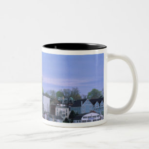 N.A. Canada, Nova Scotia. A view of Lunenburg, a Two-Tone Coffee Mug