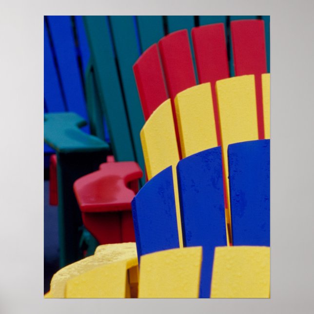 N.A. Canada, Nova Scotia, Bridgewater. Colourful 3 Poster (Front)