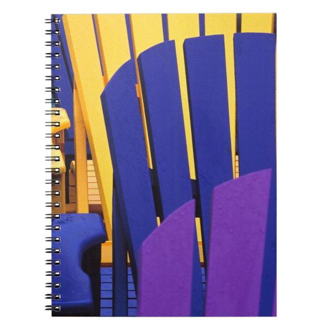 N.A. Canada, Nova Scotia, Bridgewater. Colourful 4 Notebook (Front)