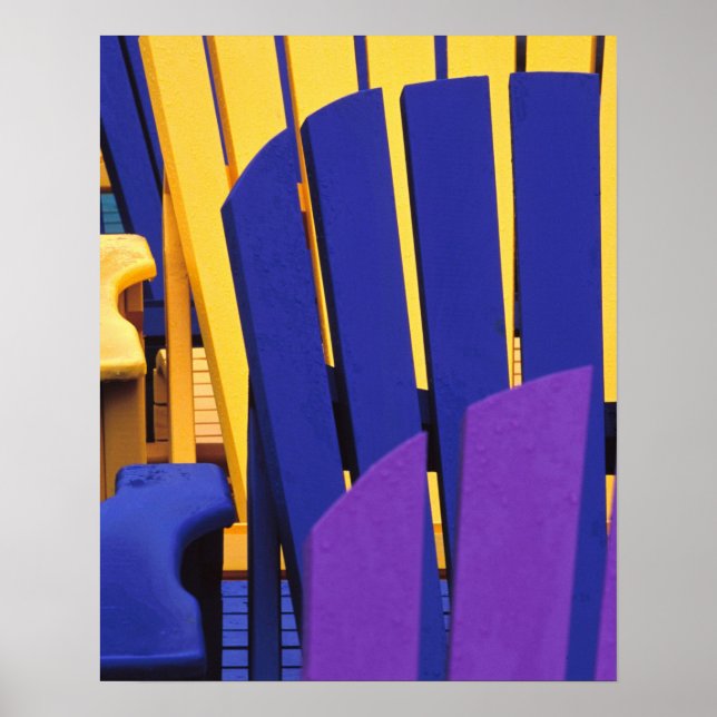 N.A. Canada, Nova Scotia, Bridgewater. Colourful 4 Poster (Front)