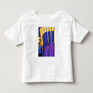 N.A. Canada, Nova Scotia, Bridgewater. Colourful 4 Toddler T-Shirt