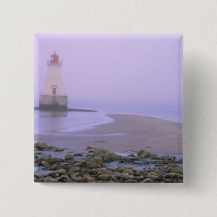 N.A. Canada, Nova Scotia, Shelburne County. 3 15 Cm Square Badge