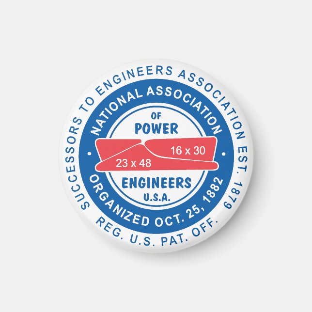 N.A.P.E. Classic Logo Magnet (Front)