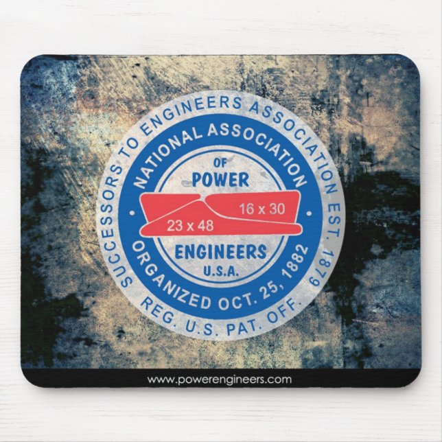 N.A.P.E. Ice Logo Mousepad (Front)