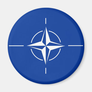 N.A.T.O. flag Magnet