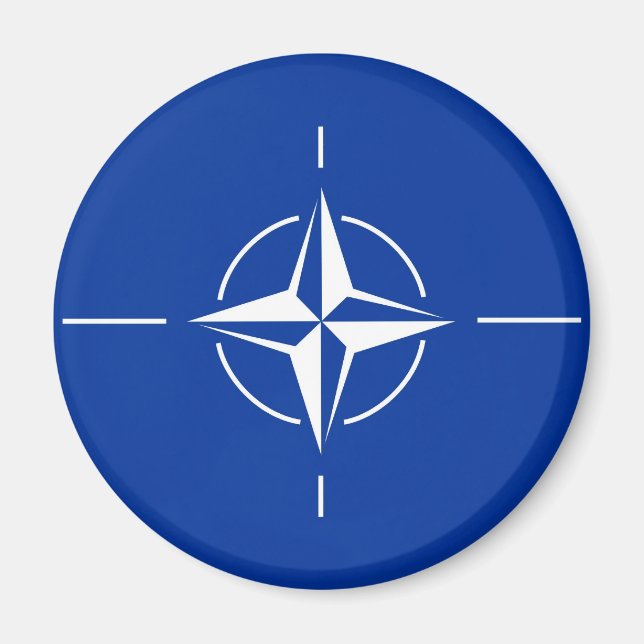 N.A.T.O. flag Magnet (Front)