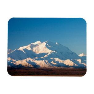N.A., USA, Alaska.  Mt. McKinley in Denali Magnet