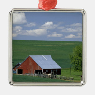 N.A., USA, Idaho, Latah county near Genesee. Metal Ornament