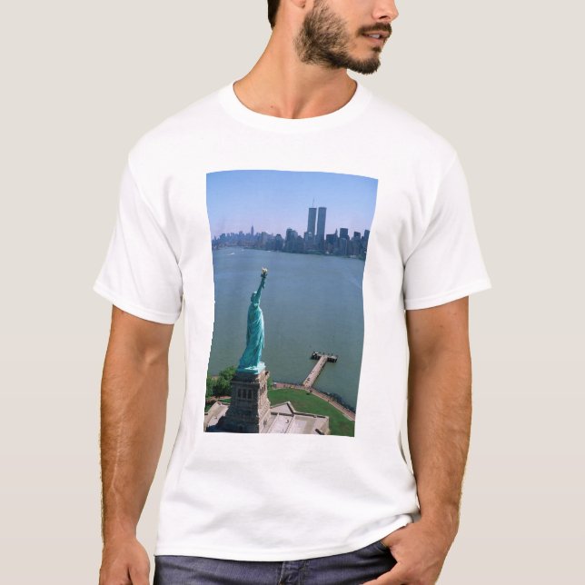 N.A., USA, New York, New York City. The Statue T-Shirt (Front)
