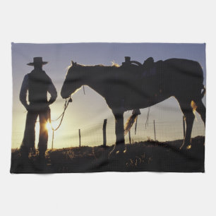 N.A., USA, Oregon, Seneca, Ponderosa Ranch, Tea Towel