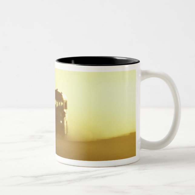 N.A., USA, Oregon, Southeastern Oregon, Rural Two-Tone Coffee Mug (Right)