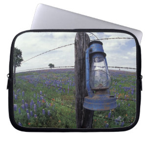 N.A., USA, Texas, Llano, Blue Lantern, Oak tree Laptop Sleeve
