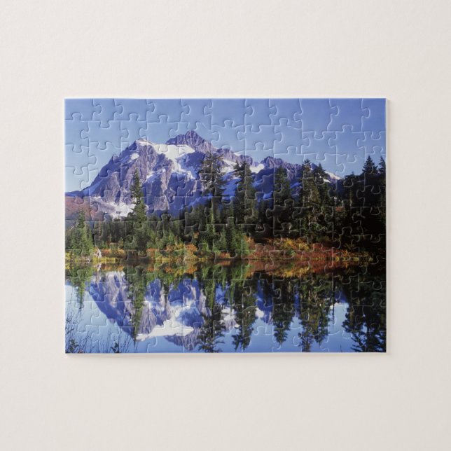 N.A., USA, Washington, Mt. Baker & Snoqualmie Jigsaw Puzzle (Horizontal)