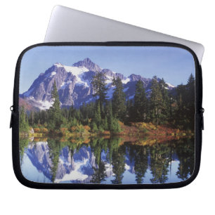 N.A., USA, Washington, Mt. Baker & Snoqualmie Laptop Sleeve