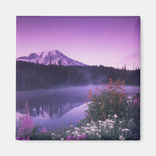 N.A., USA, Washington, Mt. Rainier National Magnet