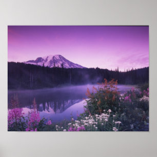 N.A., USA, Washington, Mt. Rainier National Poster