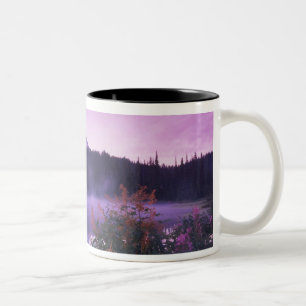 N.A., USA, Washington, Mt. Rainier National Two-Tone Coffee Mug