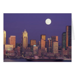 N.A., USA, Washington, Seattle Seattle skyline