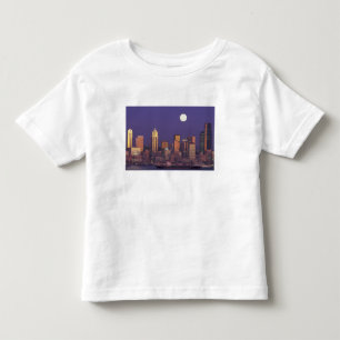 N.A., USA, Washington, Seattle Seattle skyline Toddler T-Shirt