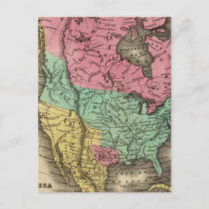 N America Postcard